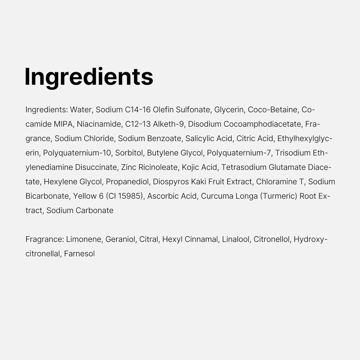 medicube Kojic Acid Turmeric Brightening Body Wash, 13.52 fl.oz