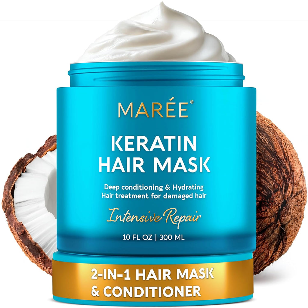 MAREE Deep Conditioning Hair Mask for Damaged Hair - Deep Hydrating Protein