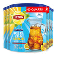 Lipton Zero Sugar Lemon Iced Tea Mix, Makes 60 Quarts, 6-Pack